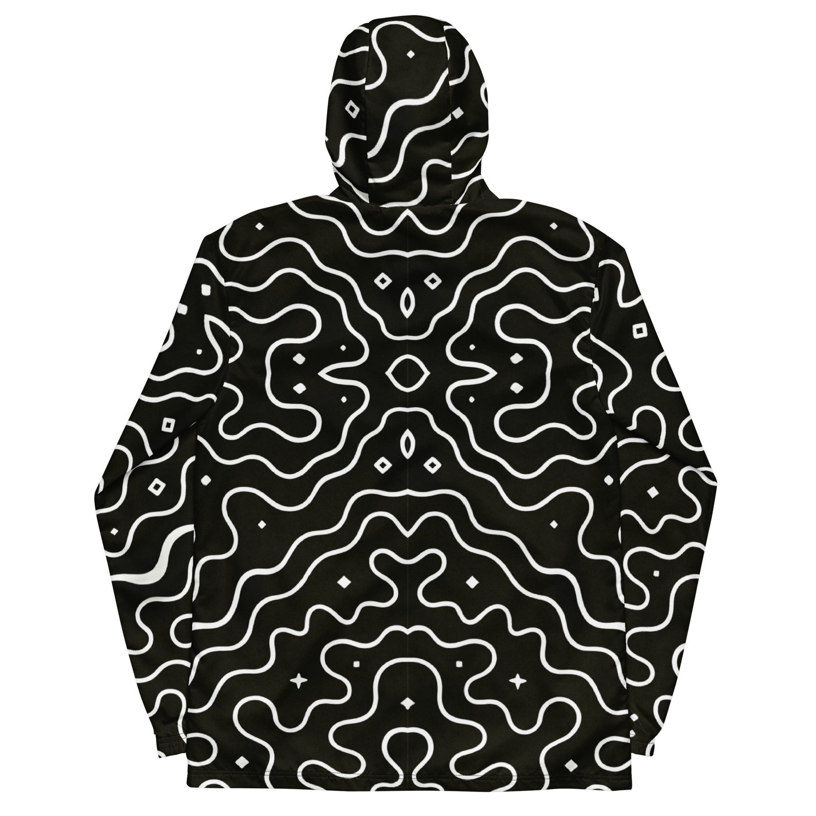 Niwakhe: Afro-Star Wave – Men’s windbreaker - Image 6
