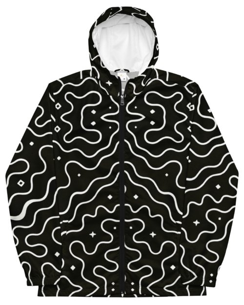Niwakhe: Afro-Star Wave – Men’s windbreaker