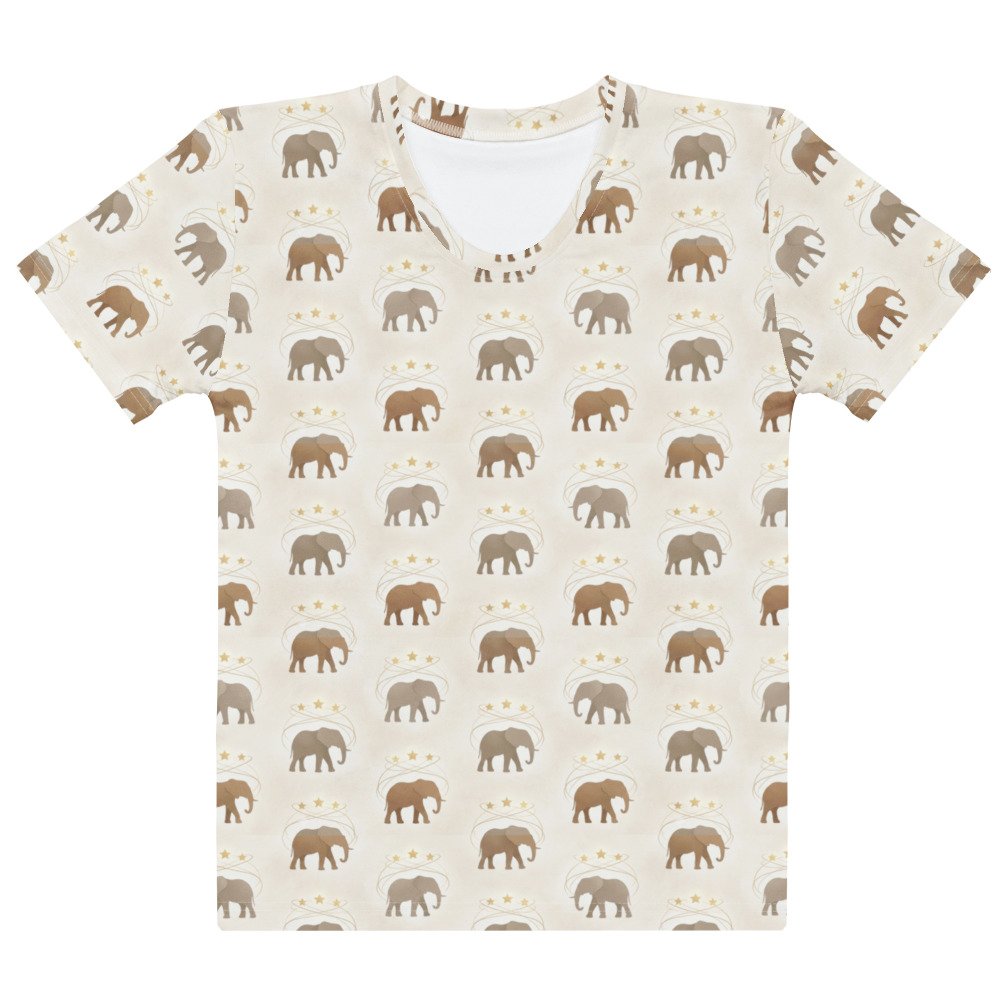 Niwakhe: Tuskenyy – Women’s cotton crew neck T-shirt