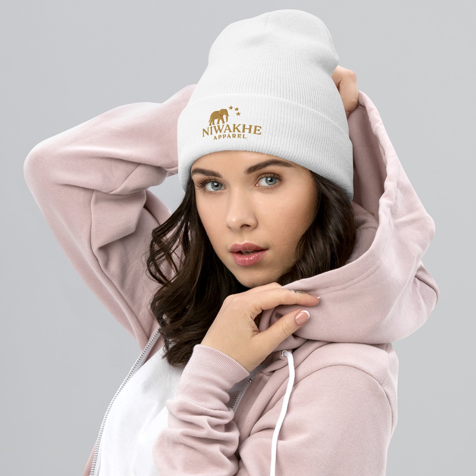Niwakhe Signature - Cuffed Beanie - Gold - Image 4