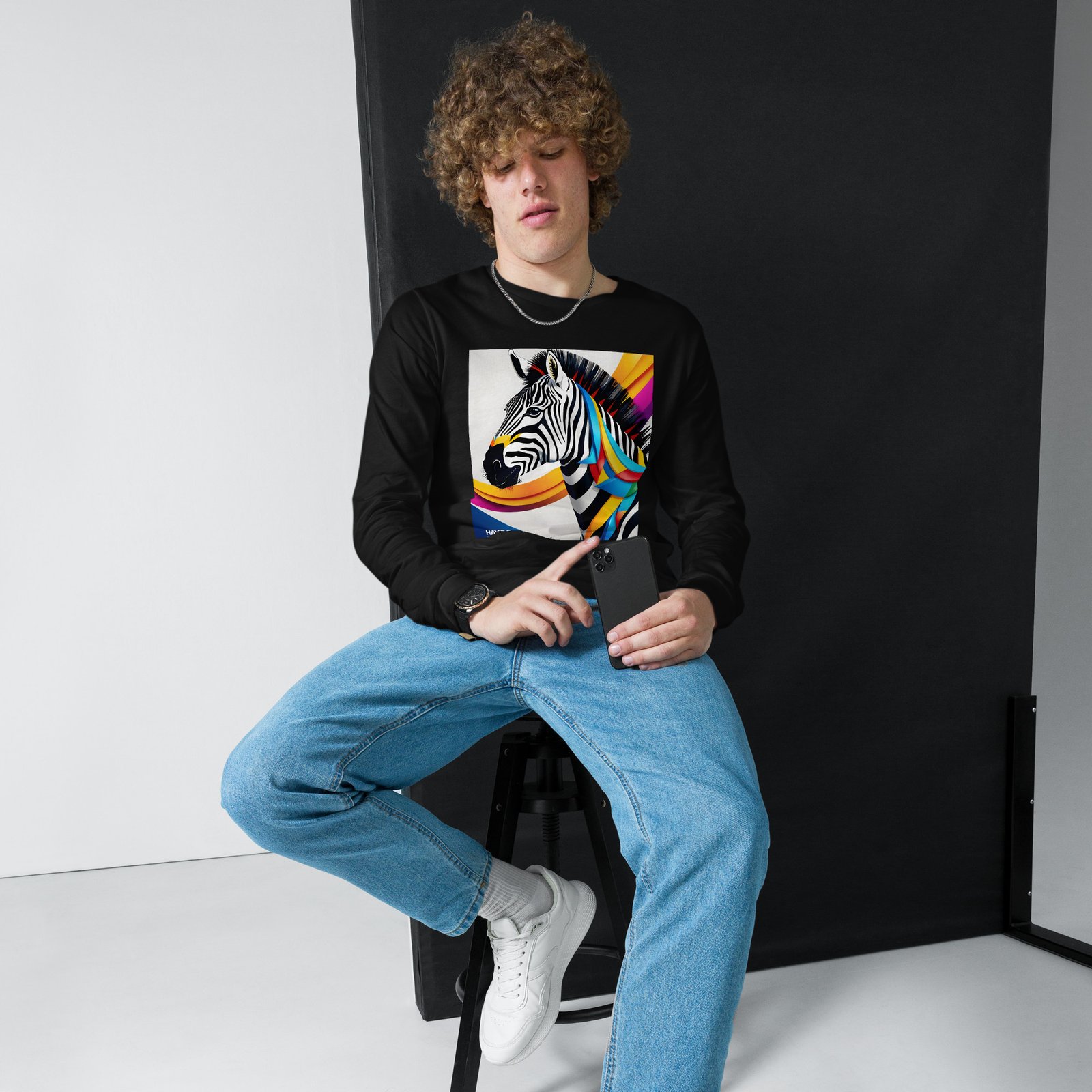 Unisex Long Sleeve Tee - Image 4